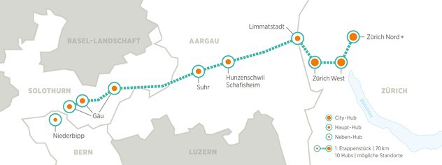 Cargosousterrain Teilstrecke Haerkingen Niederbipp Zuerich_Siemens Schweiz_20 4 21