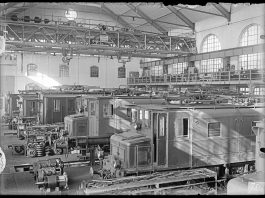 Halle 8 der Hauptwerkstaette Zuerich_SBB Historic_1929