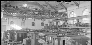 Halle 8 der Hauptwerkstaette Zuerich_SBB Historic_1929