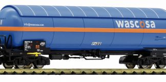 N Fleischmann-849105 Wascosa Druckgaskesselwagen Zags blau_Modelleisenbahn GmbH_25 11 20