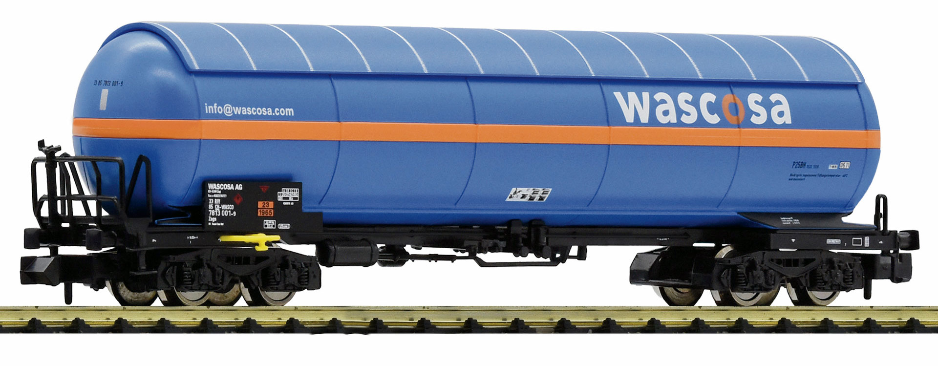 N Fleischmann-849105 Wascosa Druckgaskesselwagen Zags blau_Modelleisenbahn GmbH_25 11 20