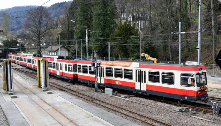 Paradefahrt WB Waldenburgerbahn Waldenburg 2_Urs G Berger_5 4 21