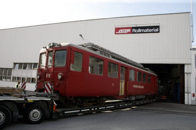 Transport FM BDe 44 49 15_Bahnmuseum Albula Roman Sommer_28 4 21