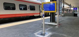 Jungbrunnen und ein bekannter Bücherschrank im Bahnhof Basel SBB