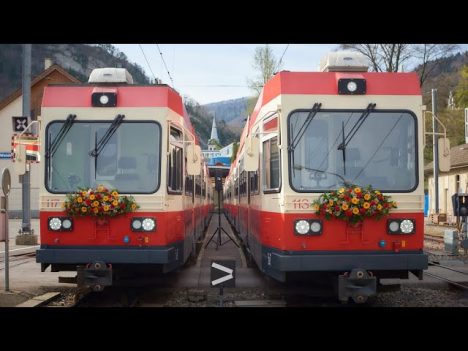 Waldenburgerbahn: Letzter Regelzug auf 750 Millimeter-Gleisen abgefahren