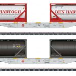 47137 H0 Container-Tragwagen-Set Sgns AAE Railion Nederland_Maerklin_5 21