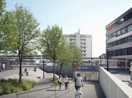 Visualisierung Bahnhofplatz Nord _Stadt Langenthal_2020