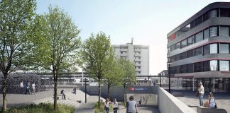 Visualisierung Bahnhofplatz Nord _Stadt Langenthal_2020