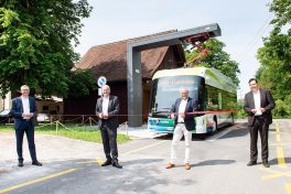 12m Elektrobusse von Hess für Baden