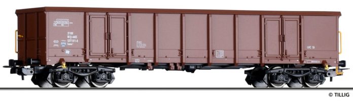 H0 76801 AAE Cargo offener Gueterwagen Eanos braun_Tillig_2021
