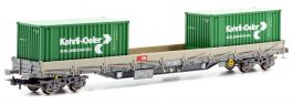 Von Rivarossi: SBB Rungenwagen Res mit «Kehrli & Oeler»-Container in H0
