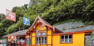 Brienz Rothorn Bahn Talstation Brienz in neuem Kleid_BRB_8 21