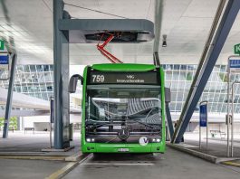 VBG-Elektrobus eCitaro Pantograf Flughafen Zuerich 1_VBG_30 8 21