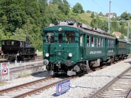 Dampflok Triebwagen Eurovapor Bahnhof Bauma_DVZO Hugo Wenger_18 8 19