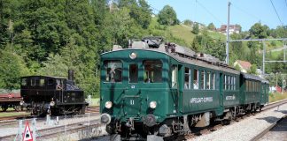 Dampflok Triebwagen Eurovapor Bahnhof Bauma_DVZO Hugo Wenger_18 8 19