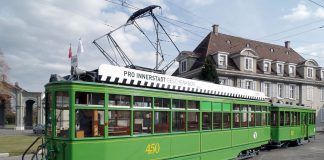 Dante Schuggi Oldtimer-Tram 450 Anhaenger 702 Basel_BVB