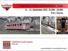 Depotfest Elm internationaler Modellbahn-Expo_Sernftalbahn