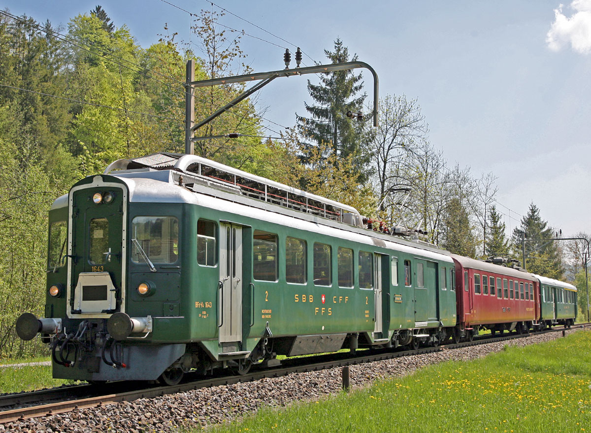 SBB Historic BFe 44 1643 Wylaenderli_Be 46 Team Winterthur