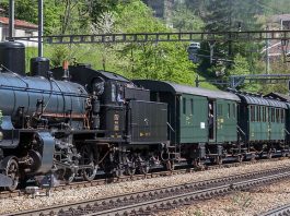 SBB Historic Dampflok B 34 1367_Verein Dampfgruppe Zuerich