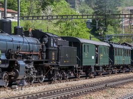 SBB Historic Dampflok B 34 1367_Verein Dampfgruppe Zuerich