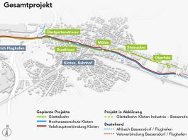 Glattalbahn-Verlaengerung Kloten Lageplan-Gesamtprojekt_VBG_2021