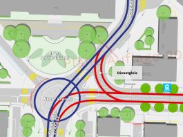 Tram Bern Ostermundigen Verzicht Dienstgleis Viktoriaplatz Karte_Bernmobil_10 21