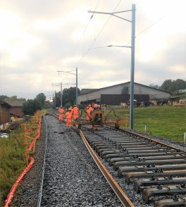 TPF: Strecke Cressier FR – Murten/Morat war wegen Gleisschaden unterbrochen