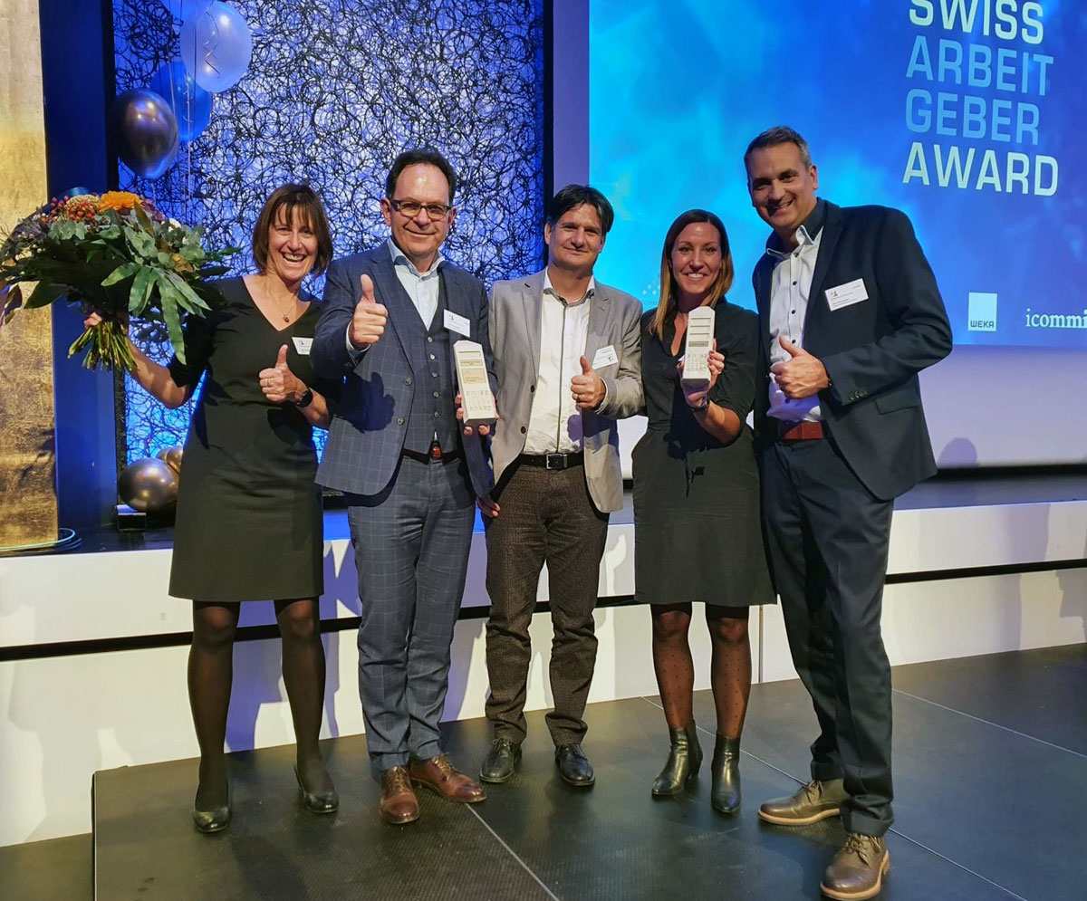 Swiss Arbeitgeber Award Matterhorn Gotthard Bahn Delegation_MGBahn