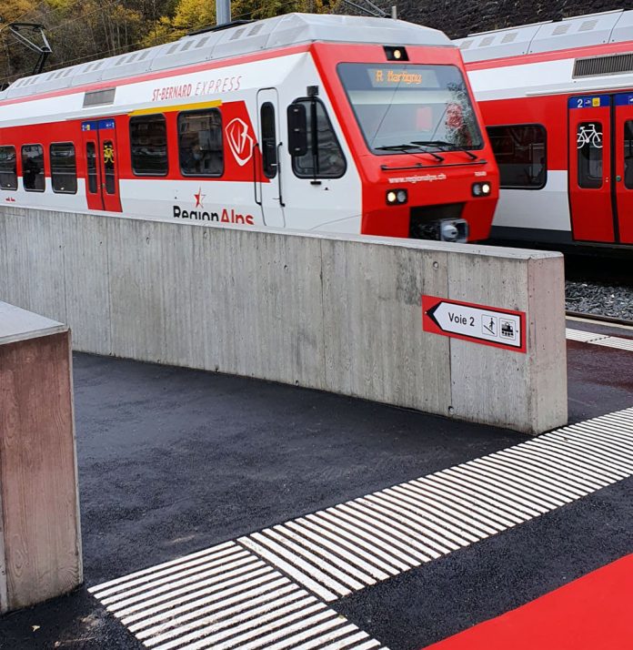 erneuerter Bahnhof Bovernier_TMR_3 11 21