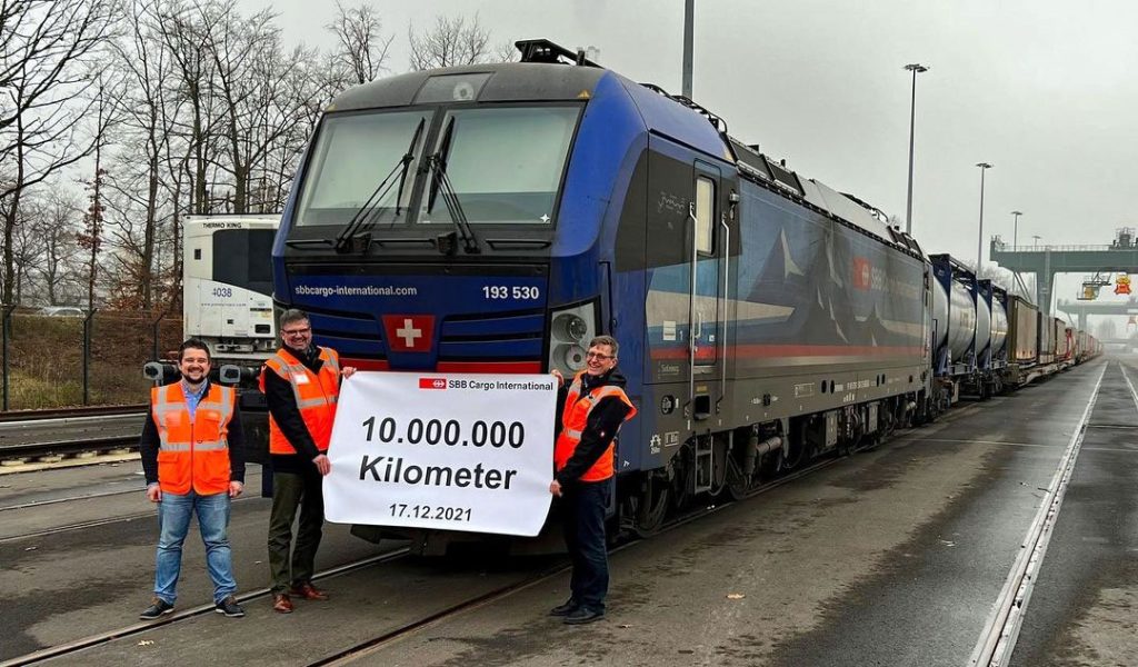 Deutschland 10000000 Zugkilometer_SBB Cargo International_17 12 21