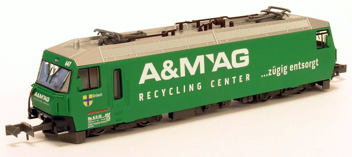 KT-057.3N RhB Ge 44 III 647 A&M-Recycling_AB-Modell_26 11 21