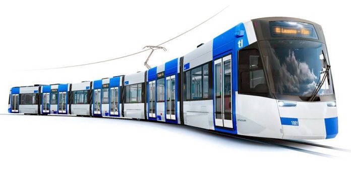 Visualisierung Tram Stadler Tramway Lausannois_TL_12 21