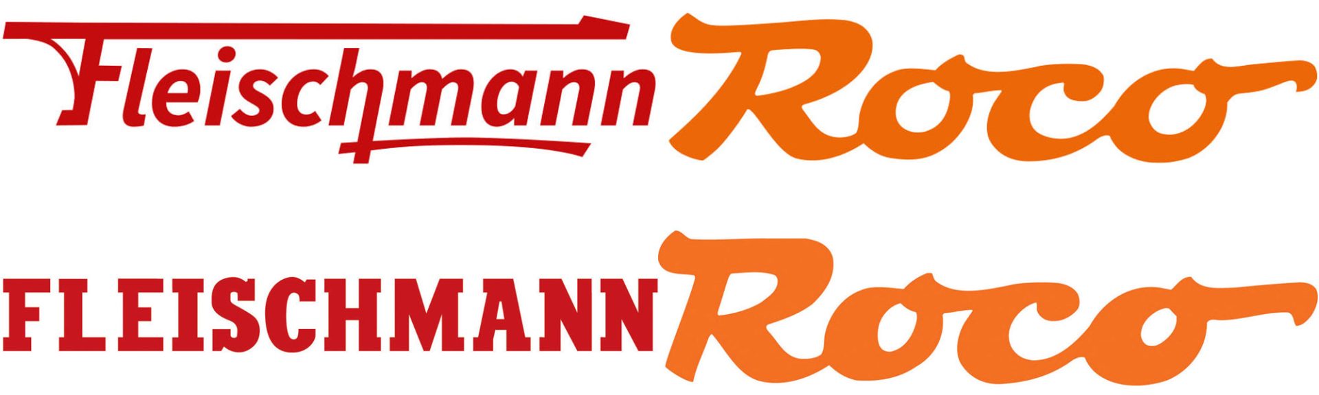 Neue alte Logos Roco Fleischmann_Modelleisenbahn GmbH