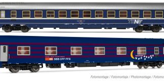 Rivarossi H0 HR4334 HR4335 SBB Schlafwagen MU 64 68_Hornby_1 22