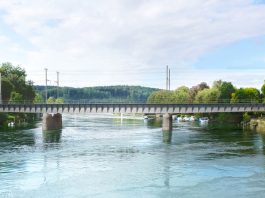 Visualisierung der neuen Aarebrücke Reprise_SBB CFF FFS_04 01 22