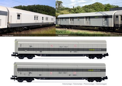 Arnold N: Railadventure Spezialwagen, VSOE-Wagen und «TEE Bavaria-Wagenset»