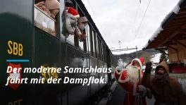 Samichlaus- und Weihnachtsfahrten im November und Dezember 2021 [Kurzzug]