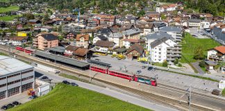 Bahnhof Bahnhofplatz Schiers_RhB_3 10 19