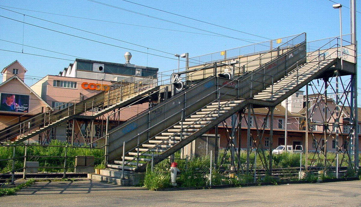 Passerelle Froeschmatt Pratteln_SBB CFF FFS