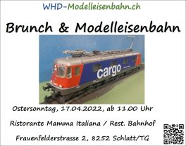 WHD-Modelleisenbahn.ch: Brunch & Modelleisenbahn
