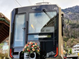 Gelenktriebwagen Bhe 46 45 Queen Victoria 1_Rigi Bahnen_7 4 22