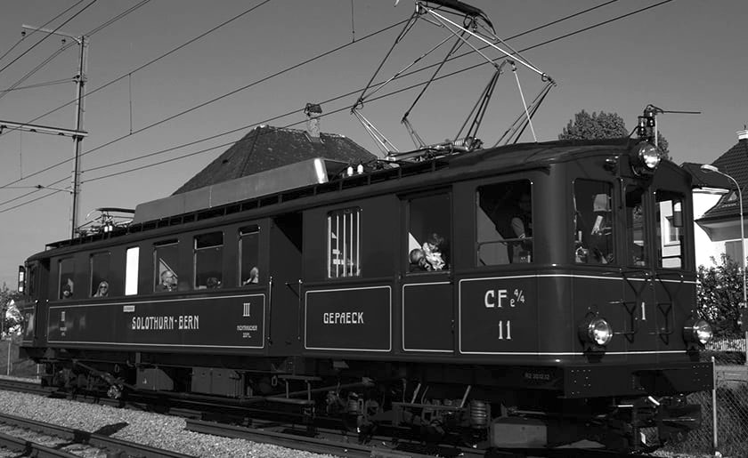 Hoschtet-Schnaegg CFe 44 1011_Bahnhistorischer Verein Solothurn Bern