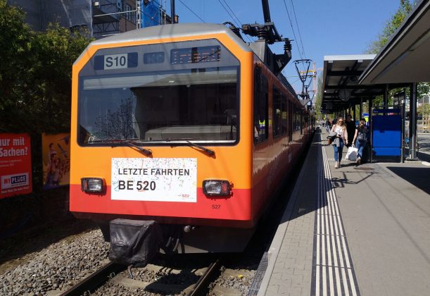 SZU Uetlibergbahn Be 520 Pendel letzte Fahrten 1_Sandro Hartmeier_14 4 22