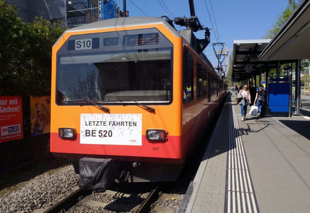 SZU Uetlibergbahn Be 520 Pendel letzte Fahrten 1_Sandro Hartmeier_14 4 22