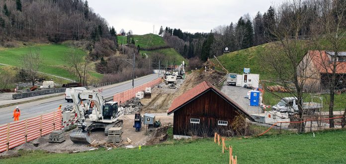 Bauarbeiten Kreuzungsstelle Eggli_AB_8 4 22