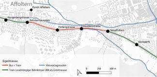 Schematische Uebersicht Tram Affoltern_VBZ_7 22