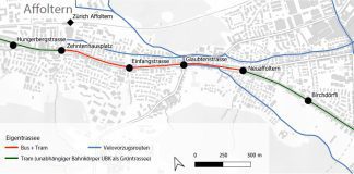 Schematische Uebersicht Tram Affoltern_VBZ_7 22