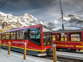 JB Kleine-Scheidegg neue alte Zugkomposition_Jungfraubahnen Management