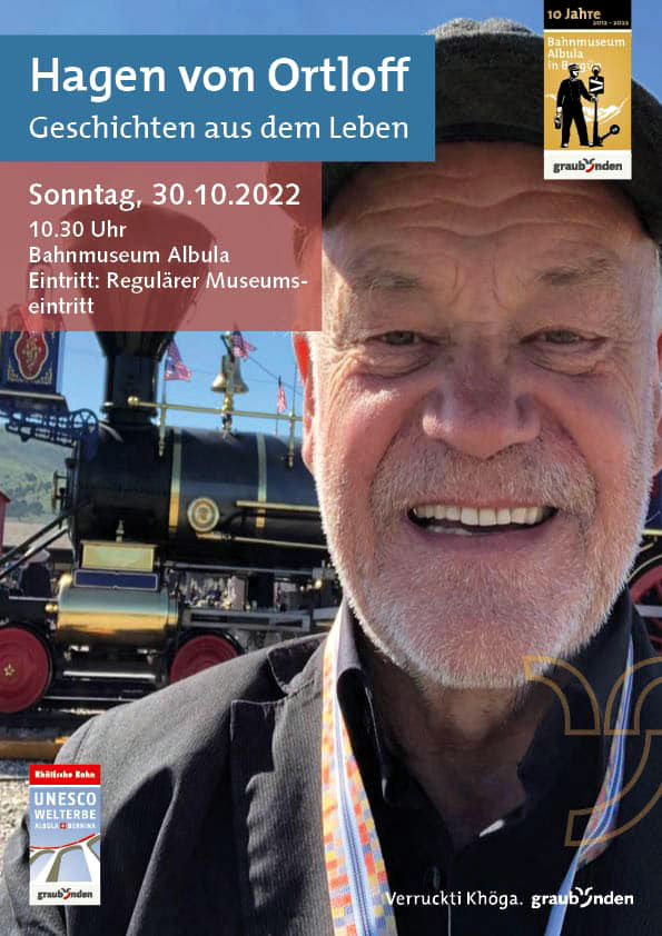 Vortrag mit Hagen von Ortloff_Bahnmuseum Albula_10 22
