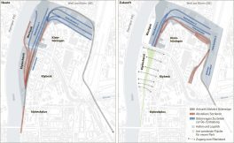 Stadtentwicklung am Klybeckquai und am Westquai in Basel – Projekt zur Verlegung der Hafenbahn liegt vor